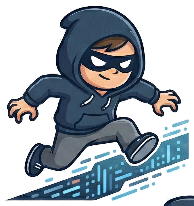 Hugo running to investigate